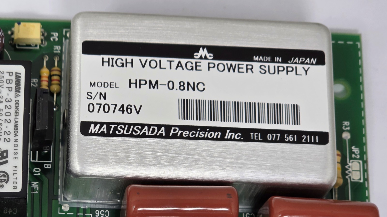 Densei-Lambda PBP-3202-22 Matsusada HPM-0.8NC Power Supply A337-34-1D