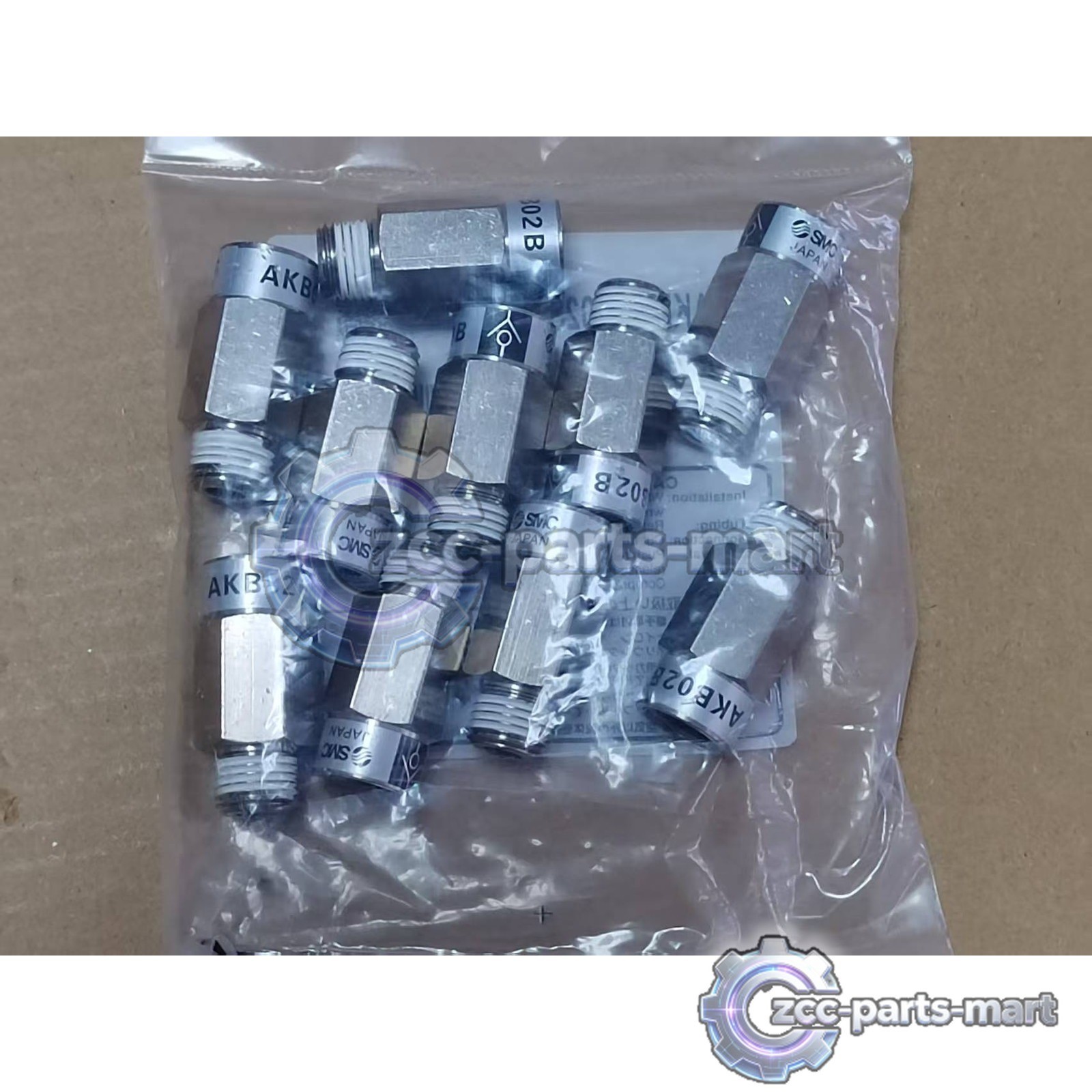 10PC/bag NEW for SMC AKB02B-02S Pneumatic Check Valve Freight Free Shipping
