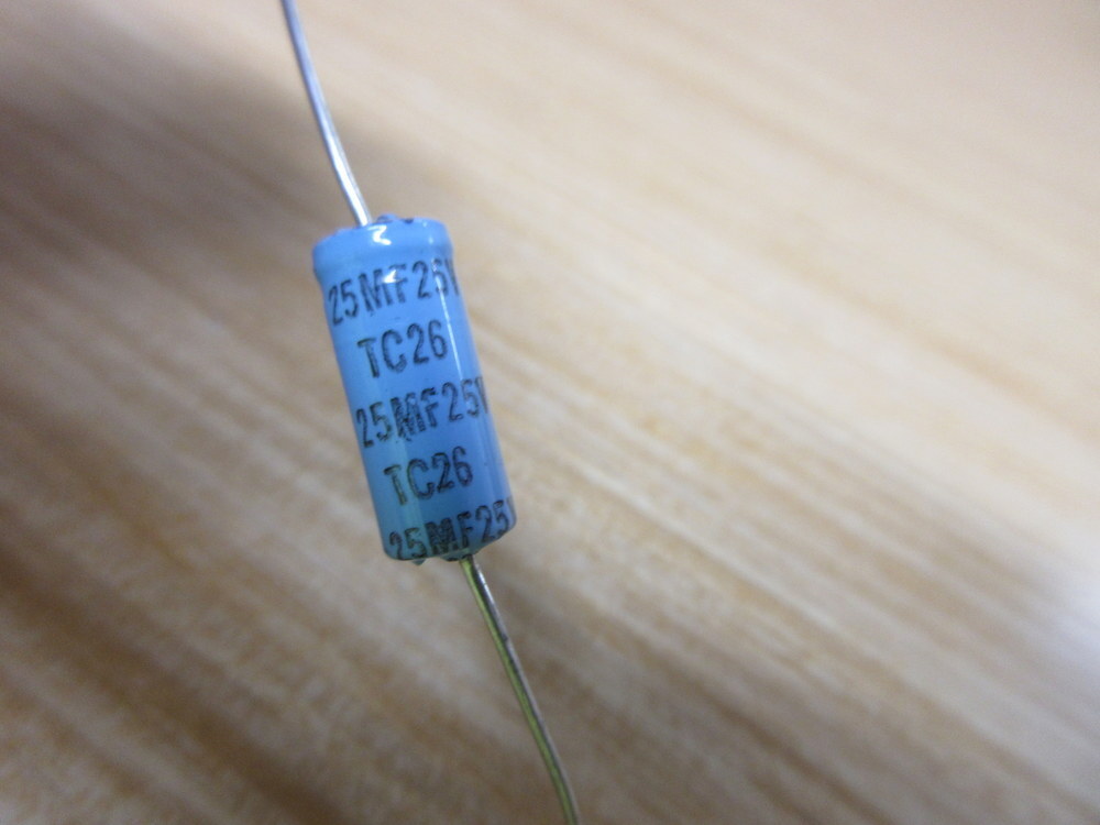 Cornell Dubilier TC26 Mallory Capacitor 25MF 25V (Pack of 6)