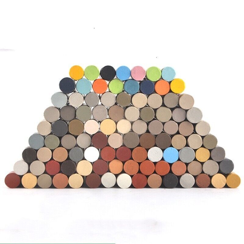 Wood Wax Filler Stick, Furniture Crayons Touch Up Repair Pens, Dark Coffee, 2Pcs