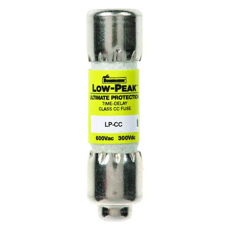 Eaton Bussmann Lp-Cc-2-1/4 Cc Class, Time-Delay, 2.25A, 600V Ac, Non-Indicating