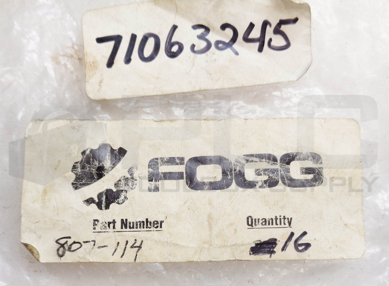 LOT OF 16 NEW FOGG 807-114 RUBBER GRIP RINSERS 1-7/8″L X 1-1/4″W X 1-1/8″H