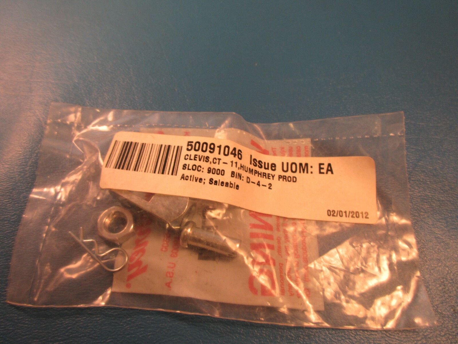 LOT OF 2 Humphrey CT11, Clevis Rod Connector