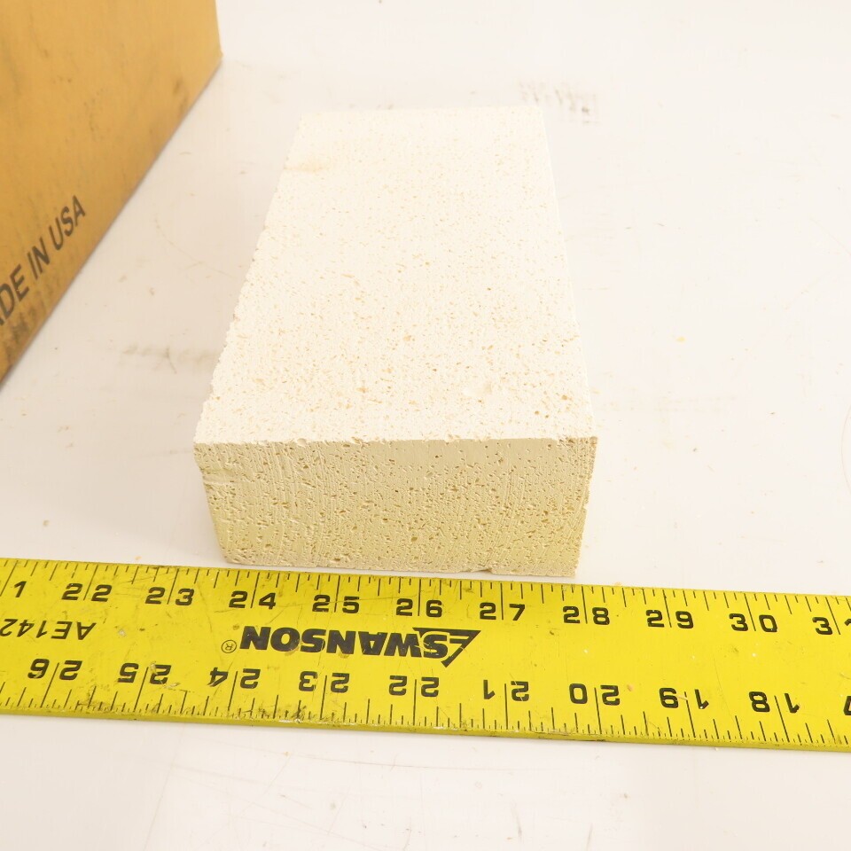 Morgan K-23 No. 1 Arch Insulating Fire Brick 9″ x 4.5″ x 2.5″ Box Of 12