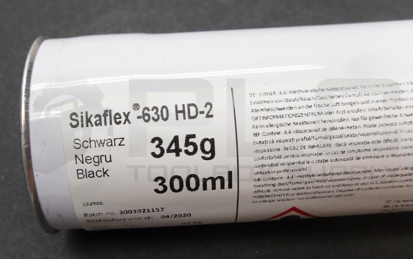NEW BOX OF 12 SIKAFLEX 630 HD-2 SEALANT BLACK 300ML