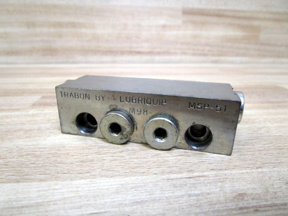 Lubriquip MSP-5T Trabon Graco Manifold Valve MSP5T
