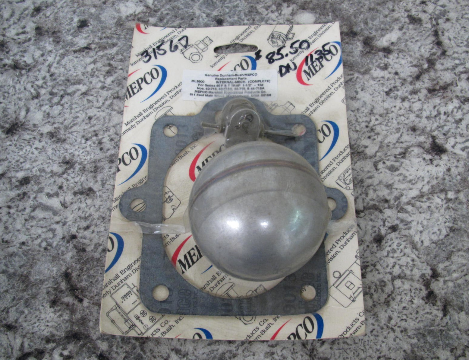New MEPCO / Dunham-Bush ML9900 40-715 / 44-715 Internal Mechanism Repair Kit