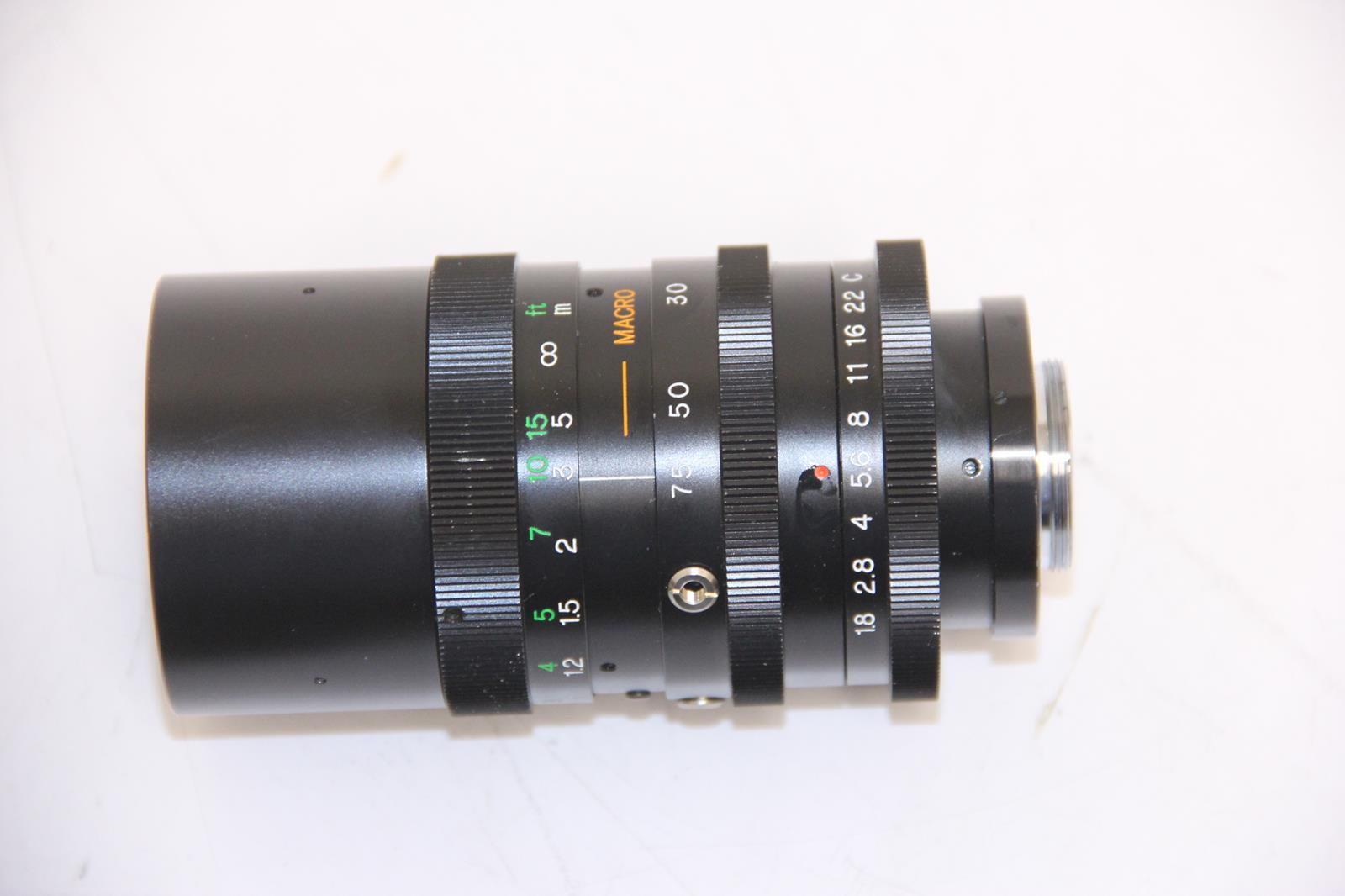 TOYO OPTICS Navitar 12.5-75mm f1.8 TV Zoom Lens