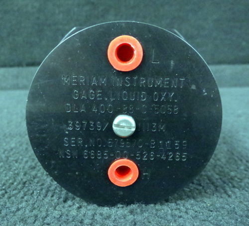 Meriam Instrument Liquid Oxygen Content Gauge NSN 6685-00-526-4265