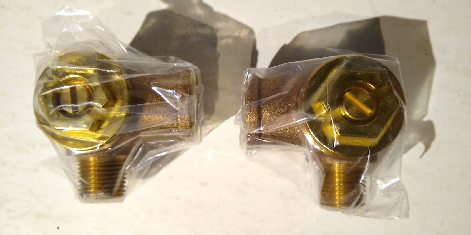 Powers 230-046 Angled Check Stop Kit 1/2″ IPS 2-Valve Pair 230-40 & 230-43 New