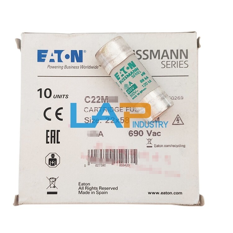 QTY:10/Box New For C22M12 12A 690V Cartridge Fuse 22*58mm