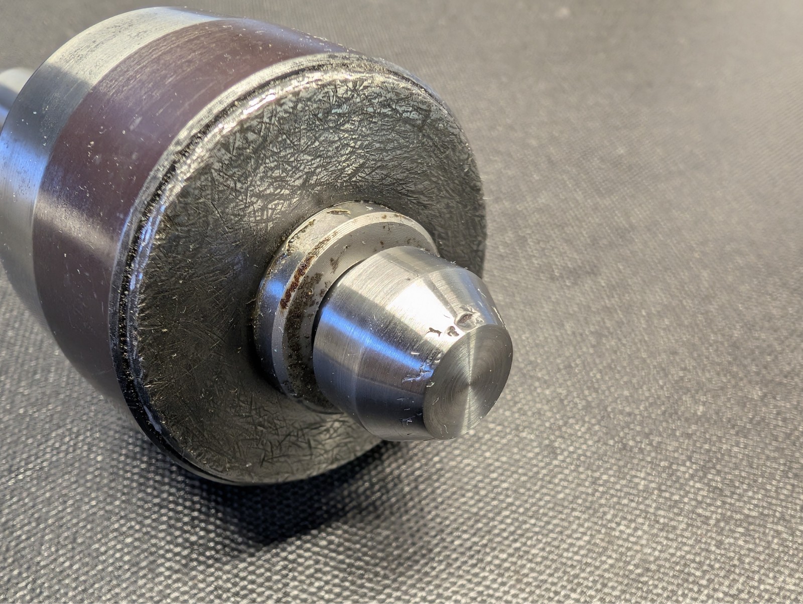 Bison 8832-3 Morse No. 3 Live Center With 60-Deg 5-570-203 Modified Blunt Insert