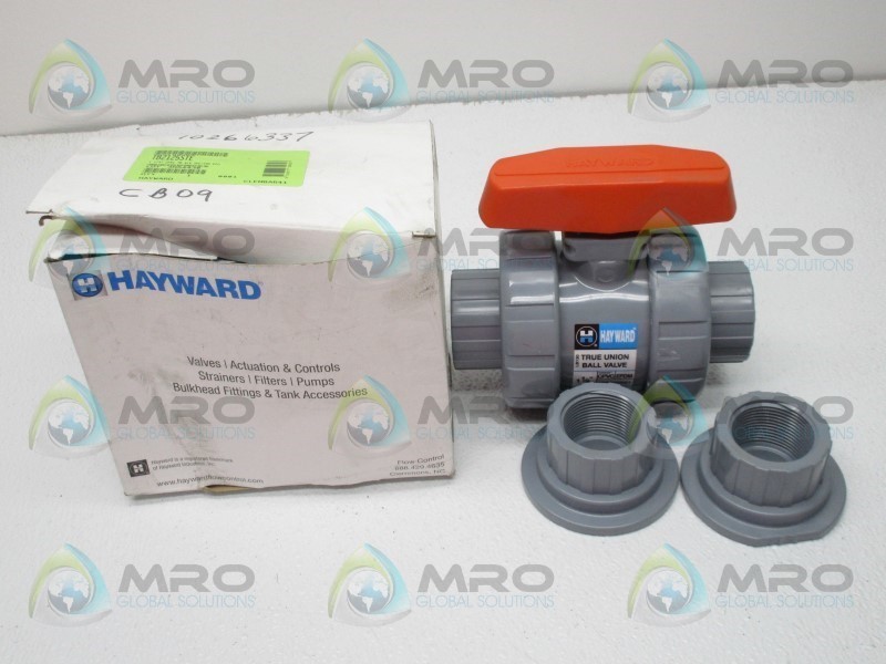 HAYWARD TB2125STE CPVC BALL VALVE 1-1/4″ NSMP