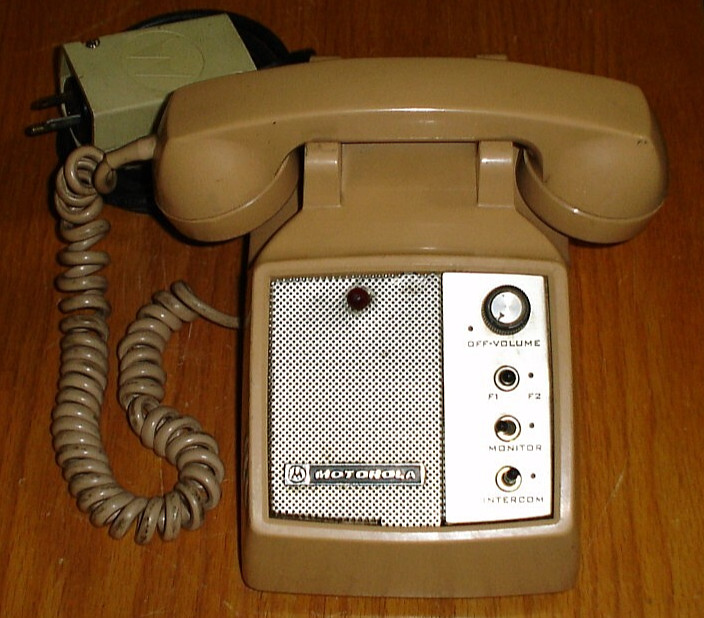 Vintage Motorola Phone Remote Control Console Intercom T1383AE TLN1285A ITT