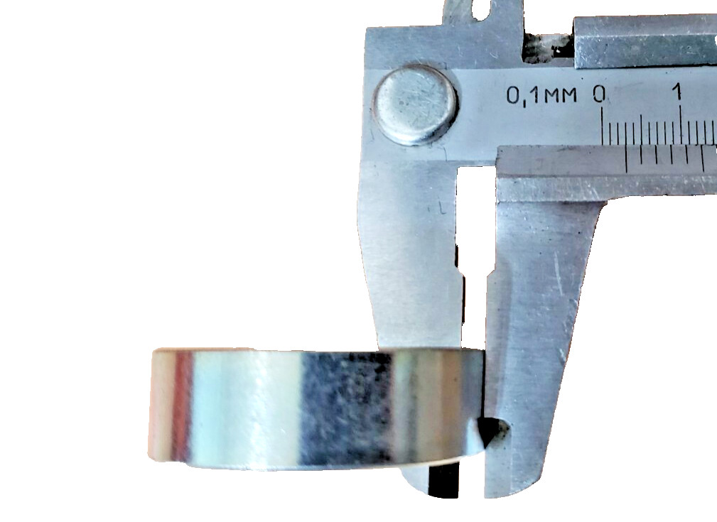(QTY:4) HARRINGTON HOISTS THICK SPACER CRANE 1-1/2” x 1-1/4” x 1/2 Inch