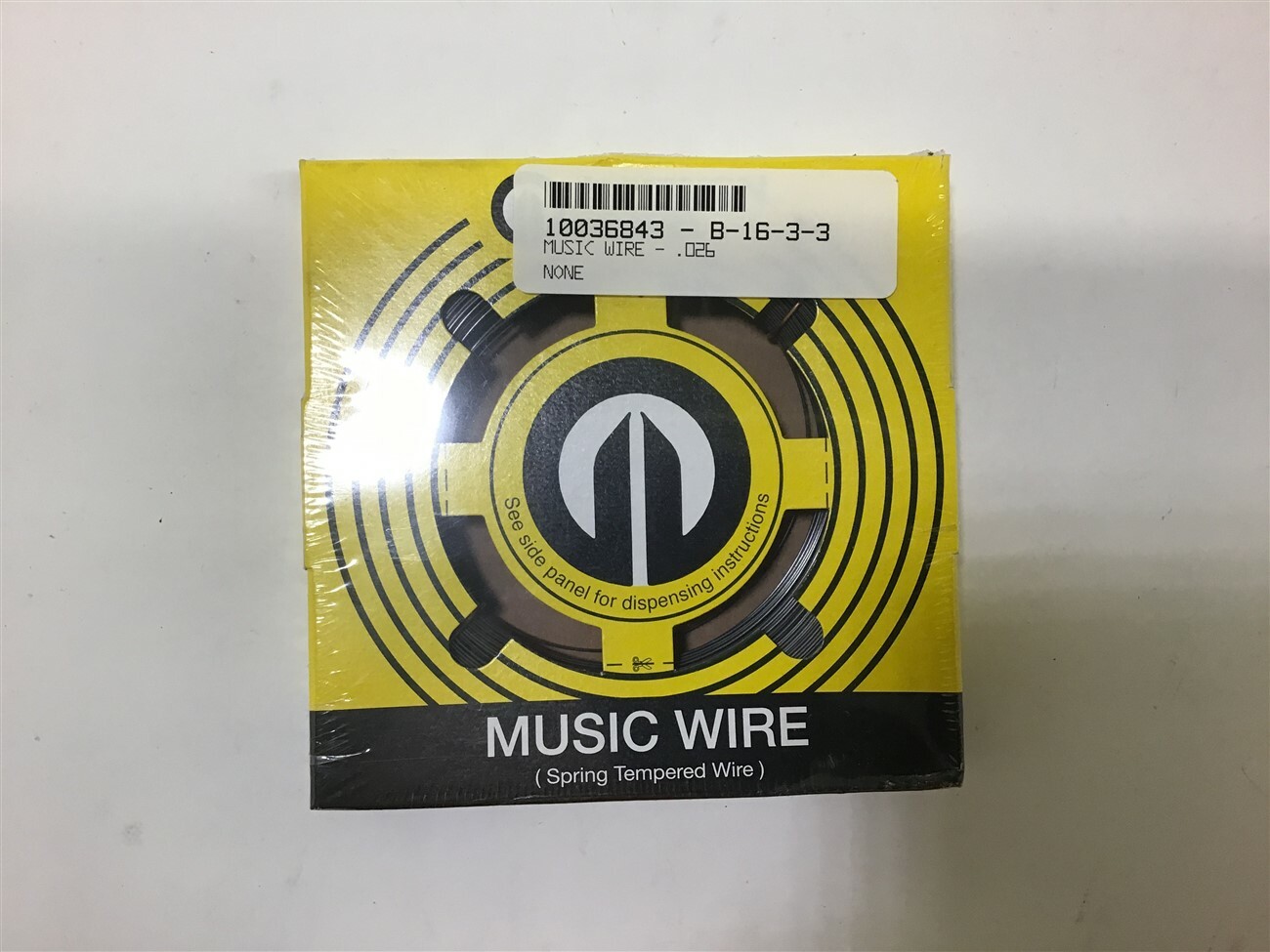 Precision Brand 10036843-B-16-3-3 Music Wire Roll 21026 0.02″ Diam 1 Lbs