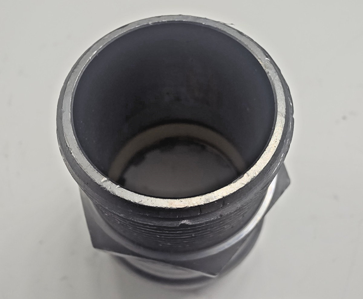 CP01179G, Mueller Carbon Steel Adapter Male P X MPT 1-1/2 X 1-1/2, NEW