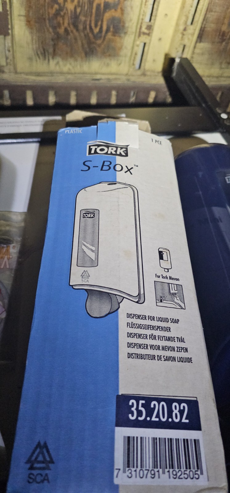 NEW Tork S-Box 35.20.82 Liquid Soap Dispenser *FREE SHIPPING*