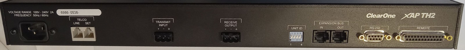 1 USED CLEARONE XAP TH2 TELEPHONE INTERFACE AUDIO CONFERENCING ***MAKE OFFER***