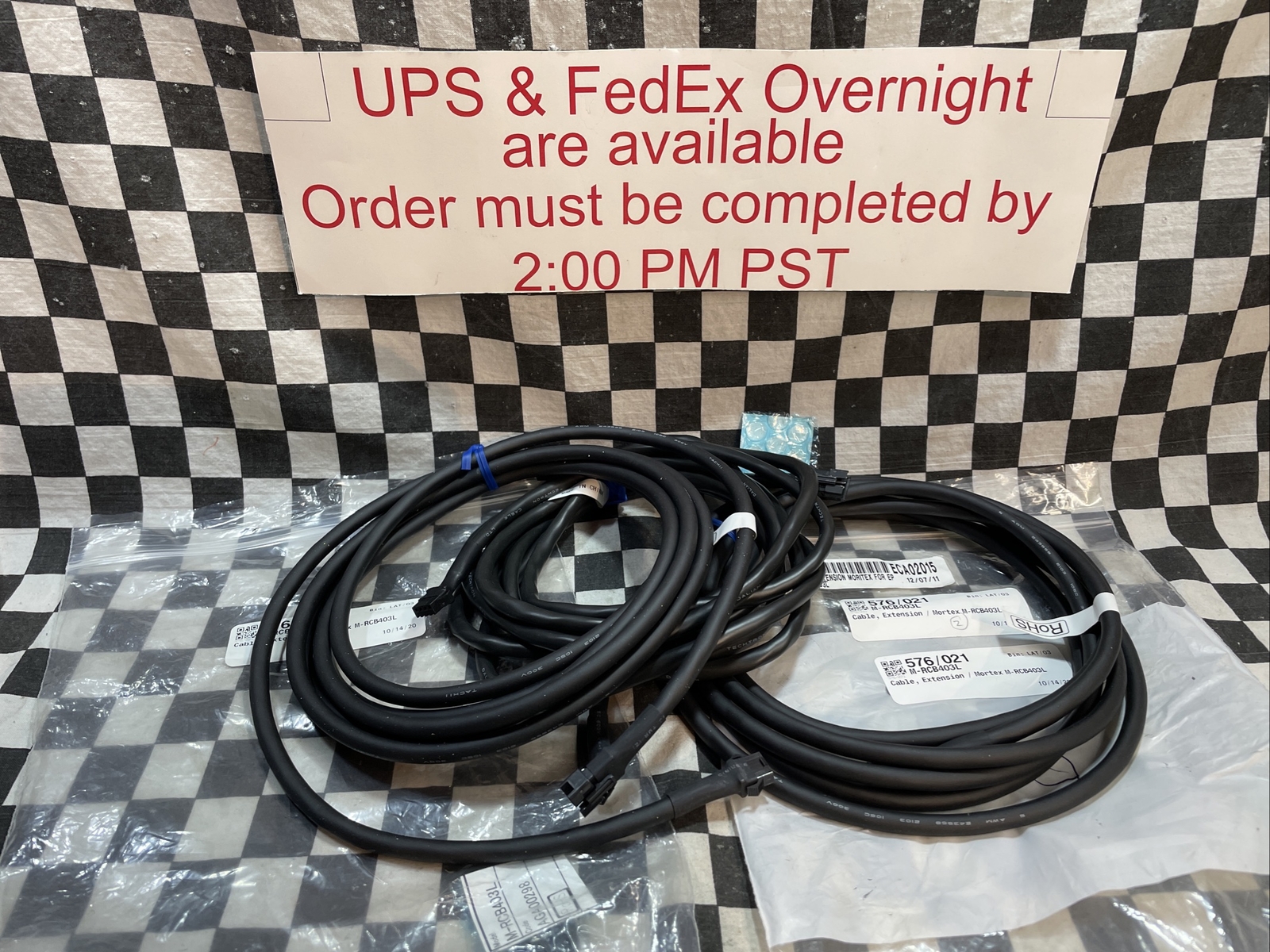 3x MORITEX Extension cables for the MG-Wave, M-RCB403L, Shipsameday#1552F20