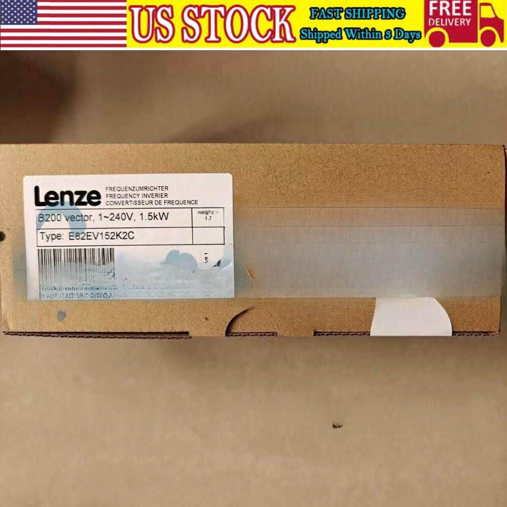 US Free TAX 1PC NEW LENZE E82EV152K2C E82EV152K-2C LENZE FREQUENCY INVERTER