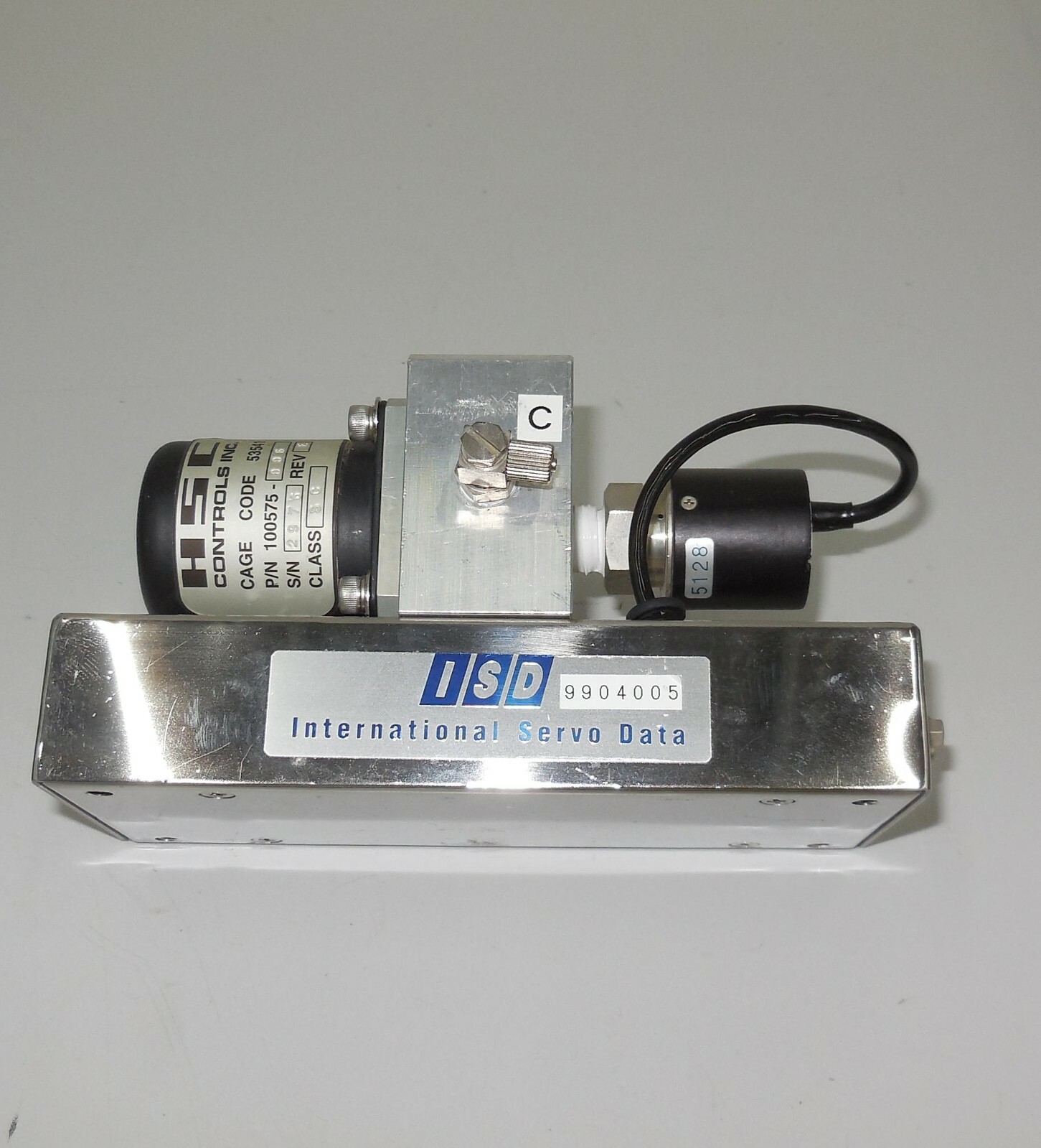 ISD international servo data 1001-0-0 BG3-4757 G1-G2 SV