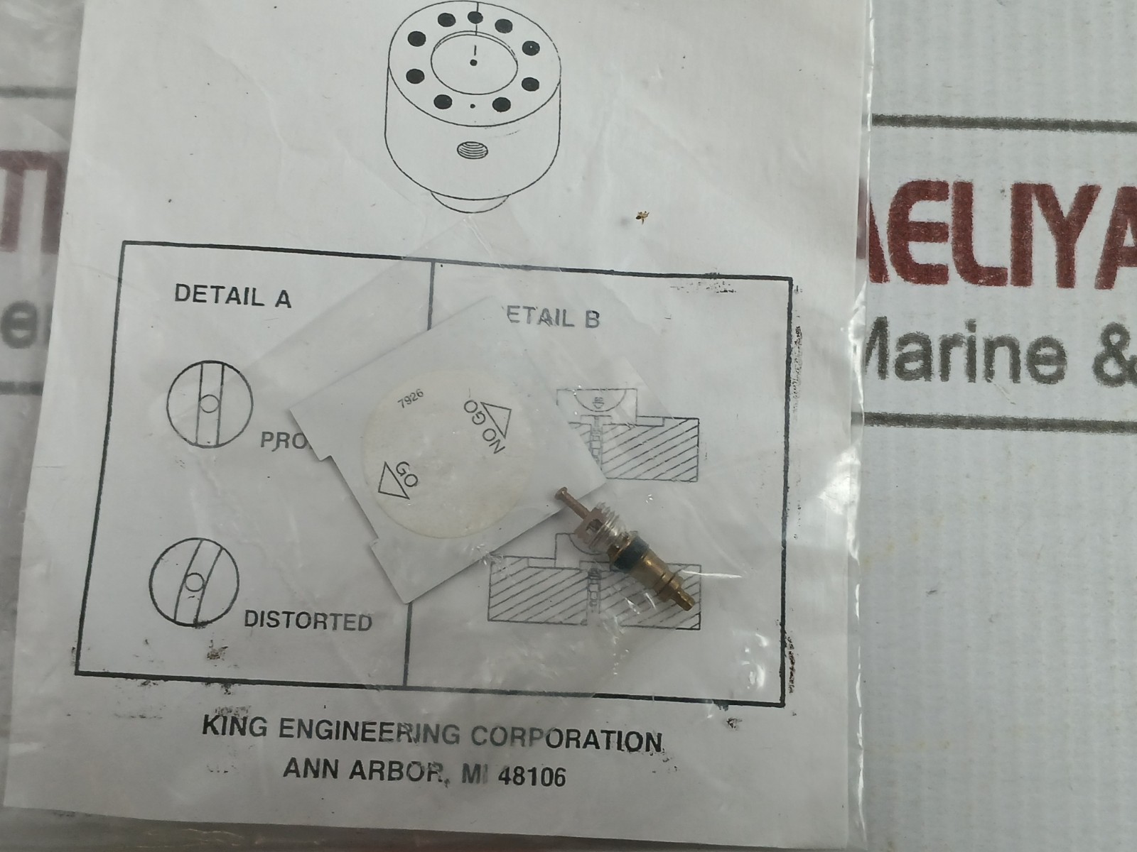 KING-GAGE 7334-9 Control Section Service Kit