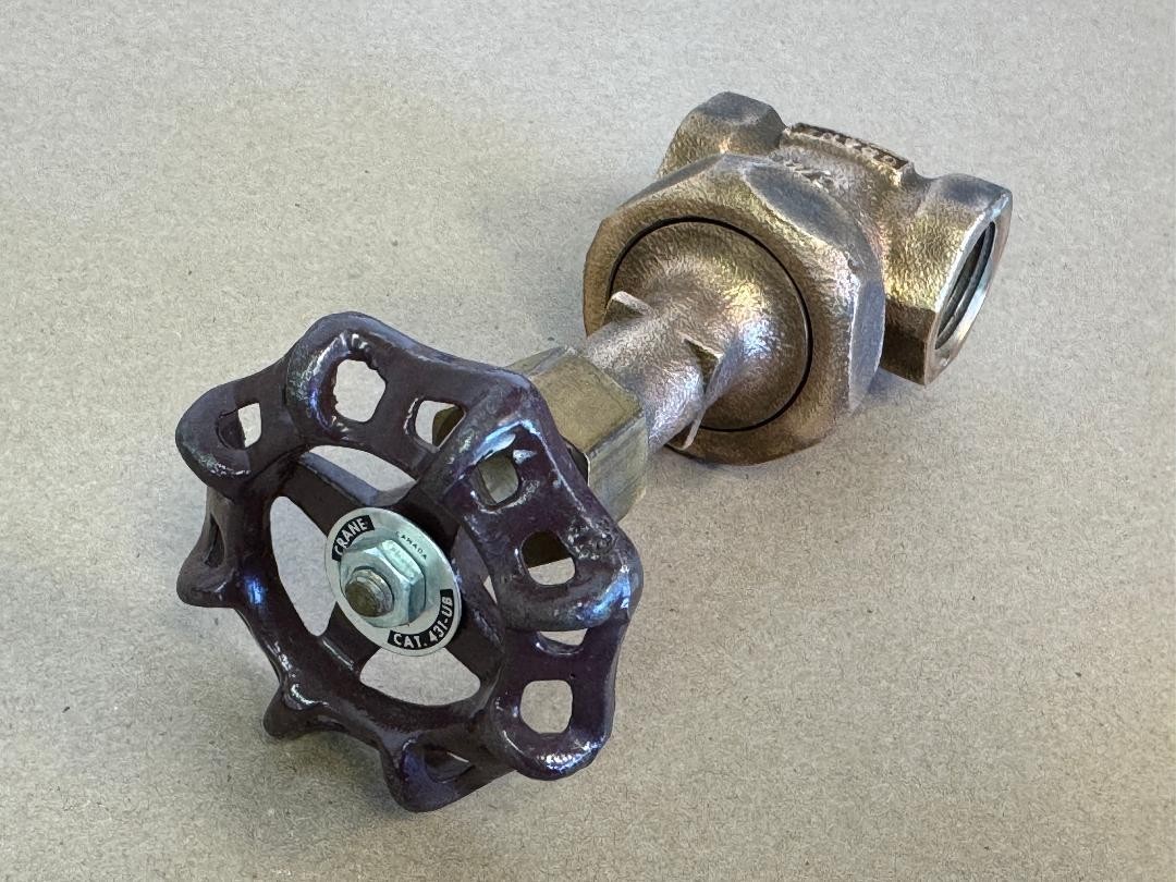 CRANE 3/4″ NPT 431-UB 150S 300 CWP BRONZE GATE VALVE