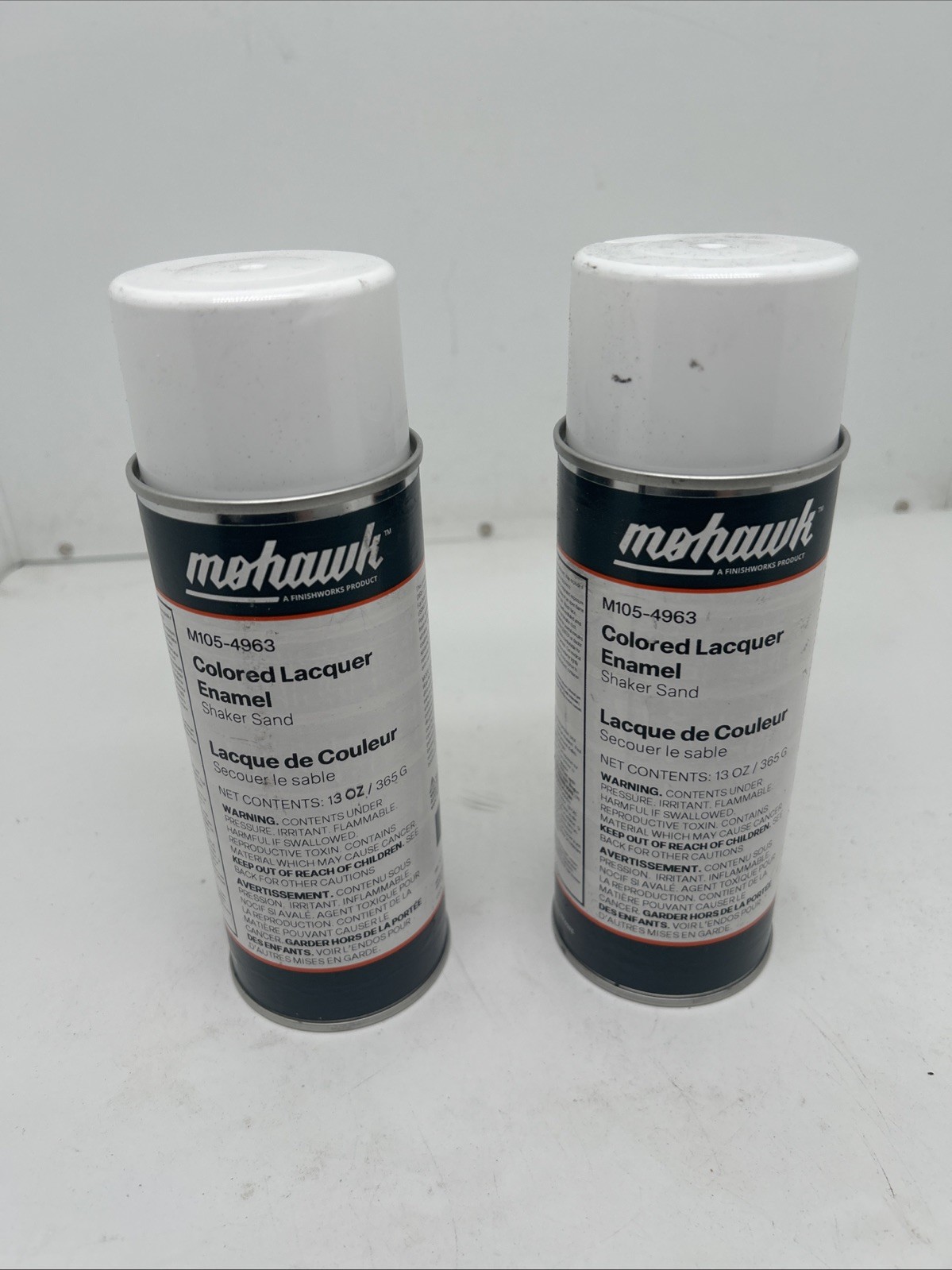 (2) Mohawk Cab Aerosol M1054963 Shaker Sand 13 oz Each