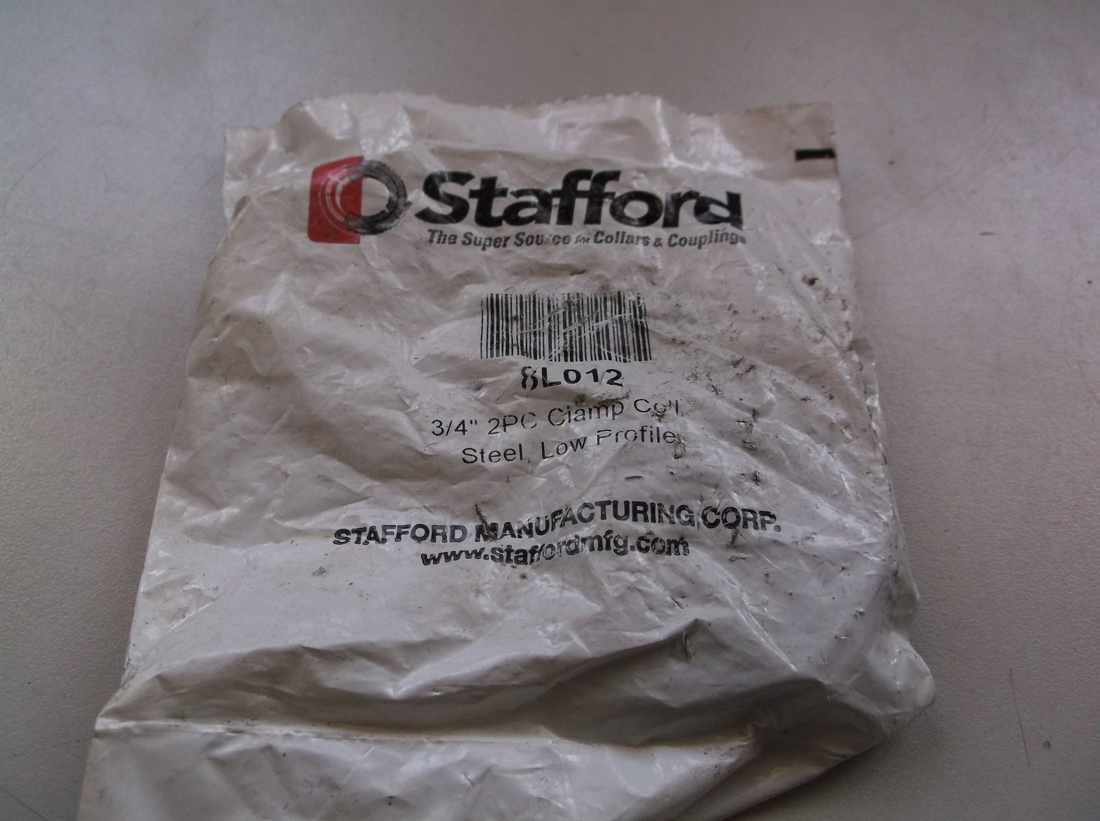NEW Stafford 8L012 2-Piece Steel Clamp Collar 3/4″ *FREE SHIPPING*