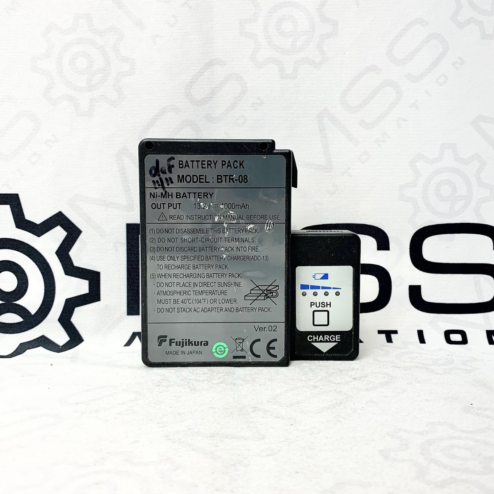 Fujikura BTR-08 Battery for FSM-40S/40PM FSM-50S/50R FSM-60S FSM-60R OEM