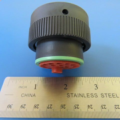 Deutsch HDP26-24-18SN Qty of 1 per Lot Automotive Connector Housing, HDP20 Seri