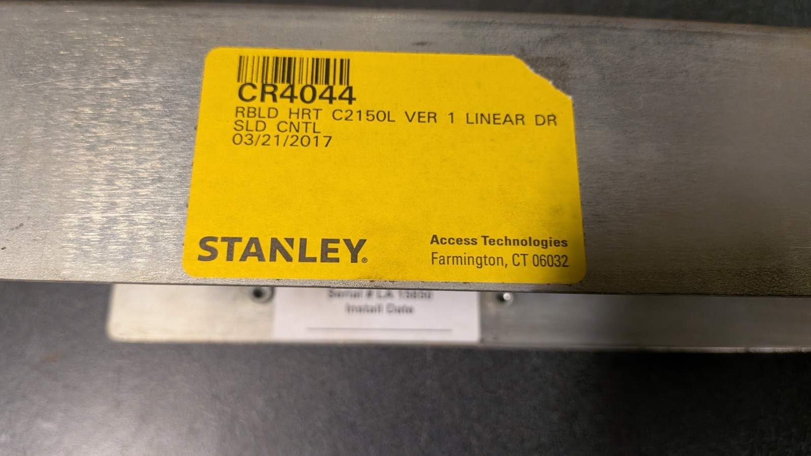 C2150L Horton Digital Control ( Version 1) – (Horton 2000 Linear)
