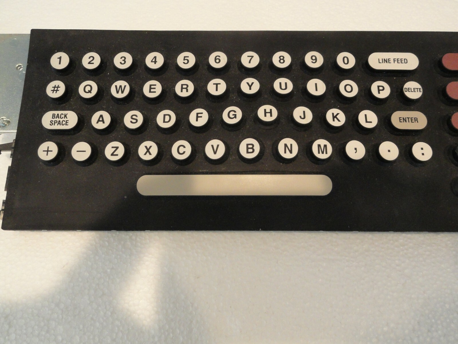 Advanced Input Devices AID-4 PN:9372-00033-001/E Industrial/Commercial Keyboard