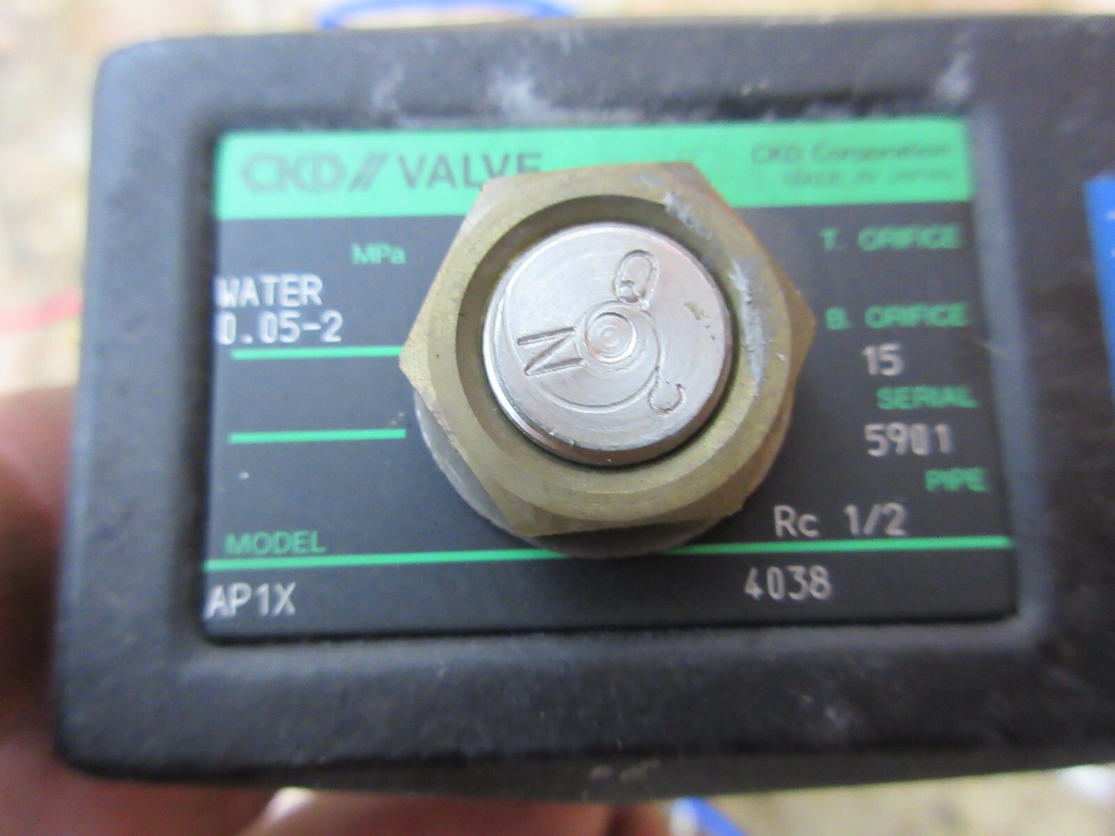 1996 MITSUBISHI CX-20 EDM CKD AP1X 4038 VALVE EACH 1