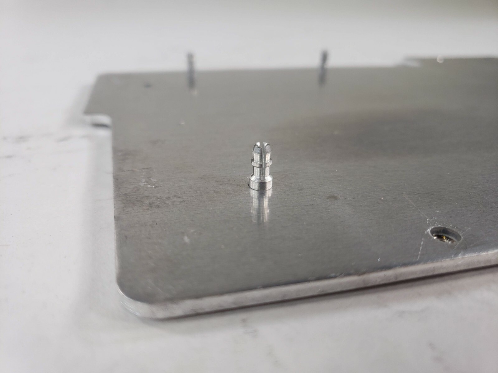 Lot of 9 Unknown Silver Metal Cover Bracket With Rivets 6.5 In x 11 In