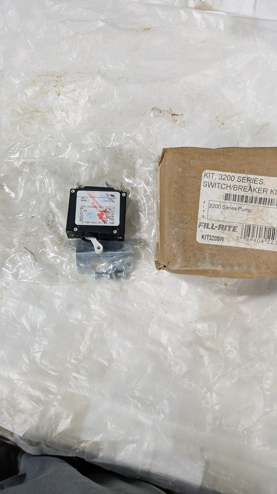FILL-RITE KIT320SW 3200 SERIES PUMP SWITCH/BREAKER KIT