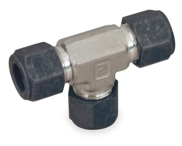 Parker 8-8-8 JBZ-SS 3/4″ x 1/2″ CPI 316 SS Union Tee