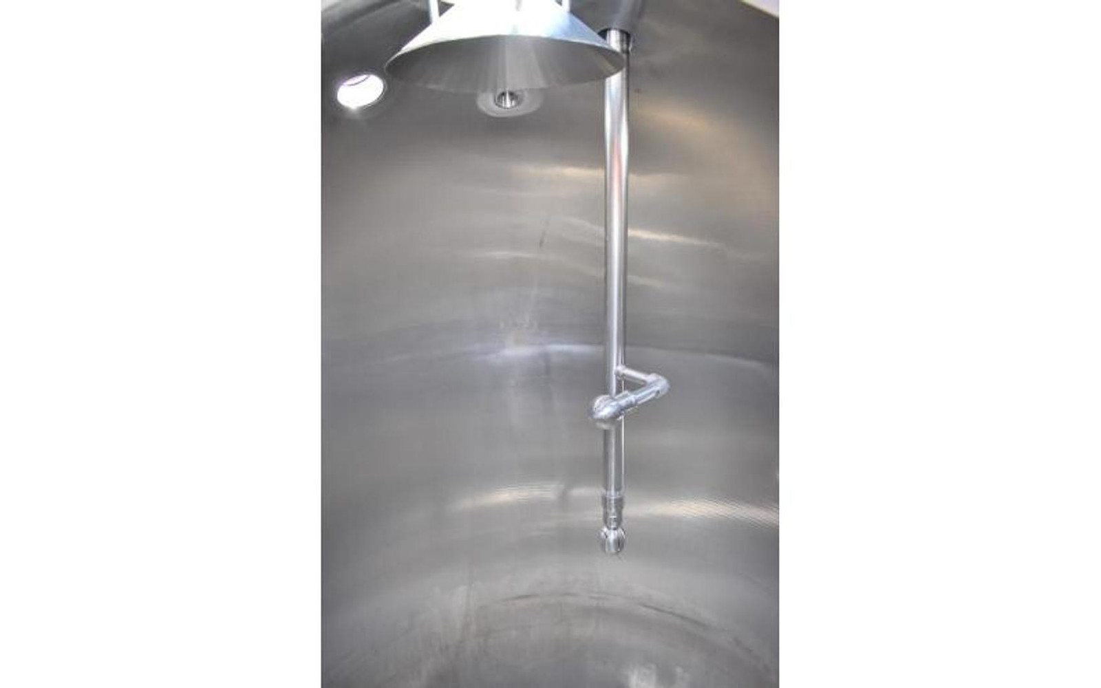 Used Hamilton 500 Gallon Jacketed Tank (Kettle), Full Vacuum / Evaporator