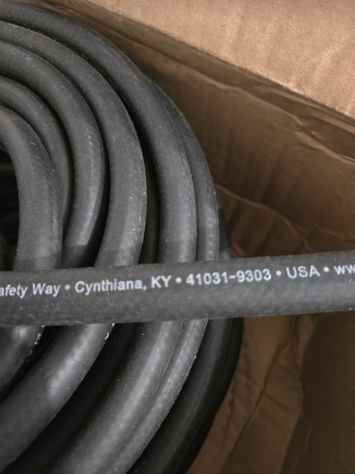 BULLARD AIR SUPPLY HOSE 100′ V10 V-10-100-EXT INTERCHANGE BLACK