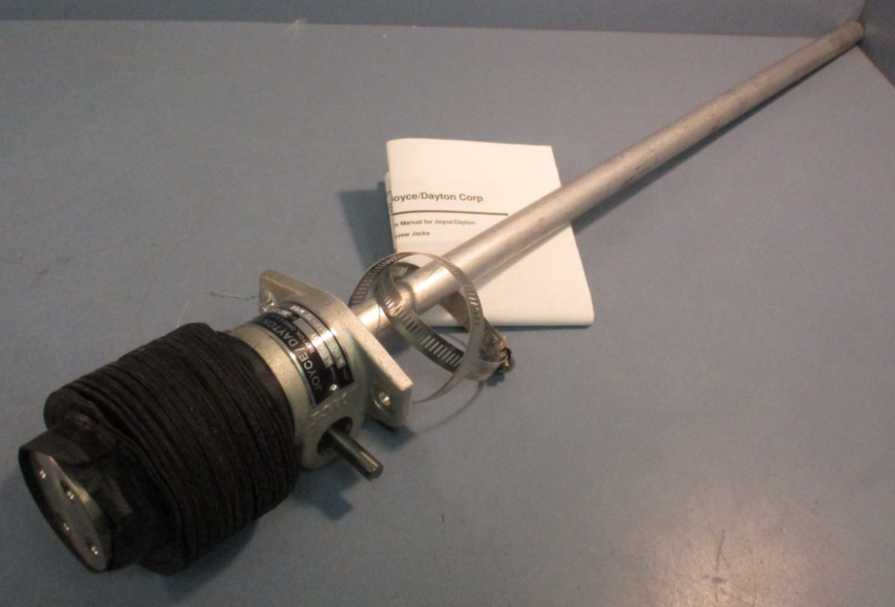 Joyce/Dayton WJ500UBT Machine Screw Jack 24″ Stem, Mechanial Upright Actuator