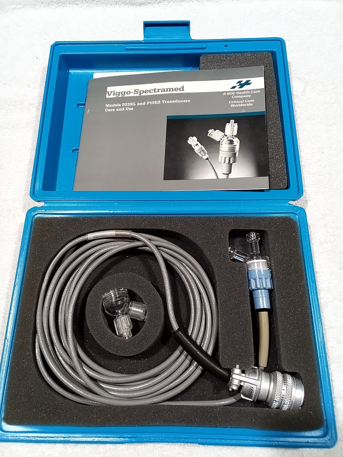 Gould Viggo-Spectramed / Statham Physiological Pressure Transducer Model: P23XL