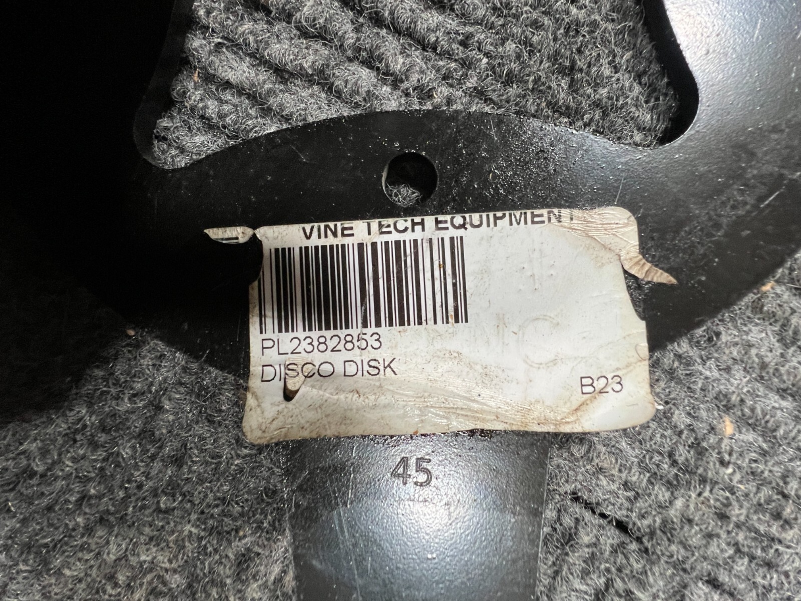 Vine Tech PL2382853 Equipment Disco Disc Disque Disco Light 2010 82853-B