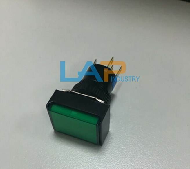 2PCS New FOR Siemens LA39-E11DJ-G23 APT Rectangular Green illuminated Button