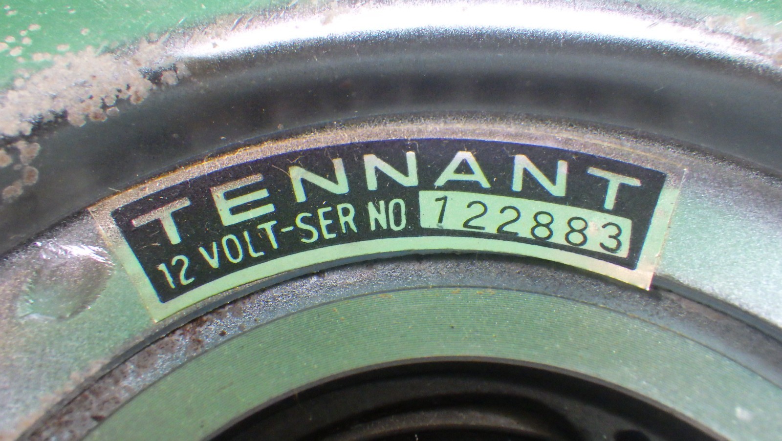 NOS Vintage Tennant 12V Electromagnetic Clutch Pulley 7″ Double-v Groove