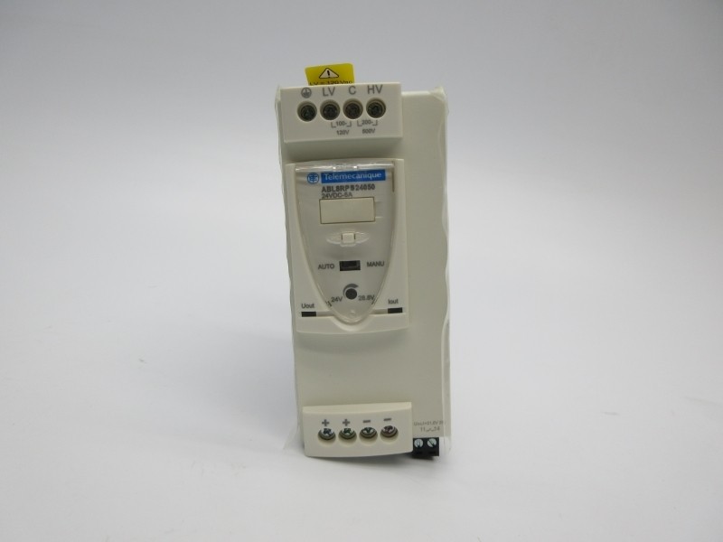 TELEMECANIQUE ABL8RPS24050 100-120VAC 2.6A 200-500VAC 1.2A NSMP