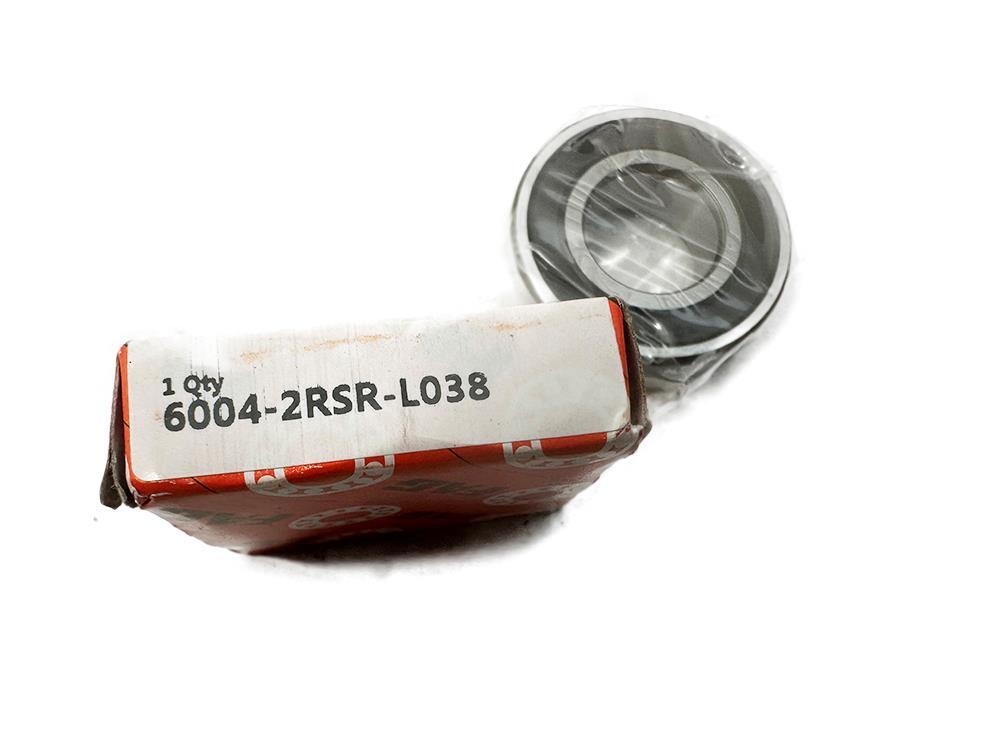 Lot of 2 Qty FAG 6004-2RSR-L038 Radial Groove Ball Bearing NEW FREE FAST SHIP