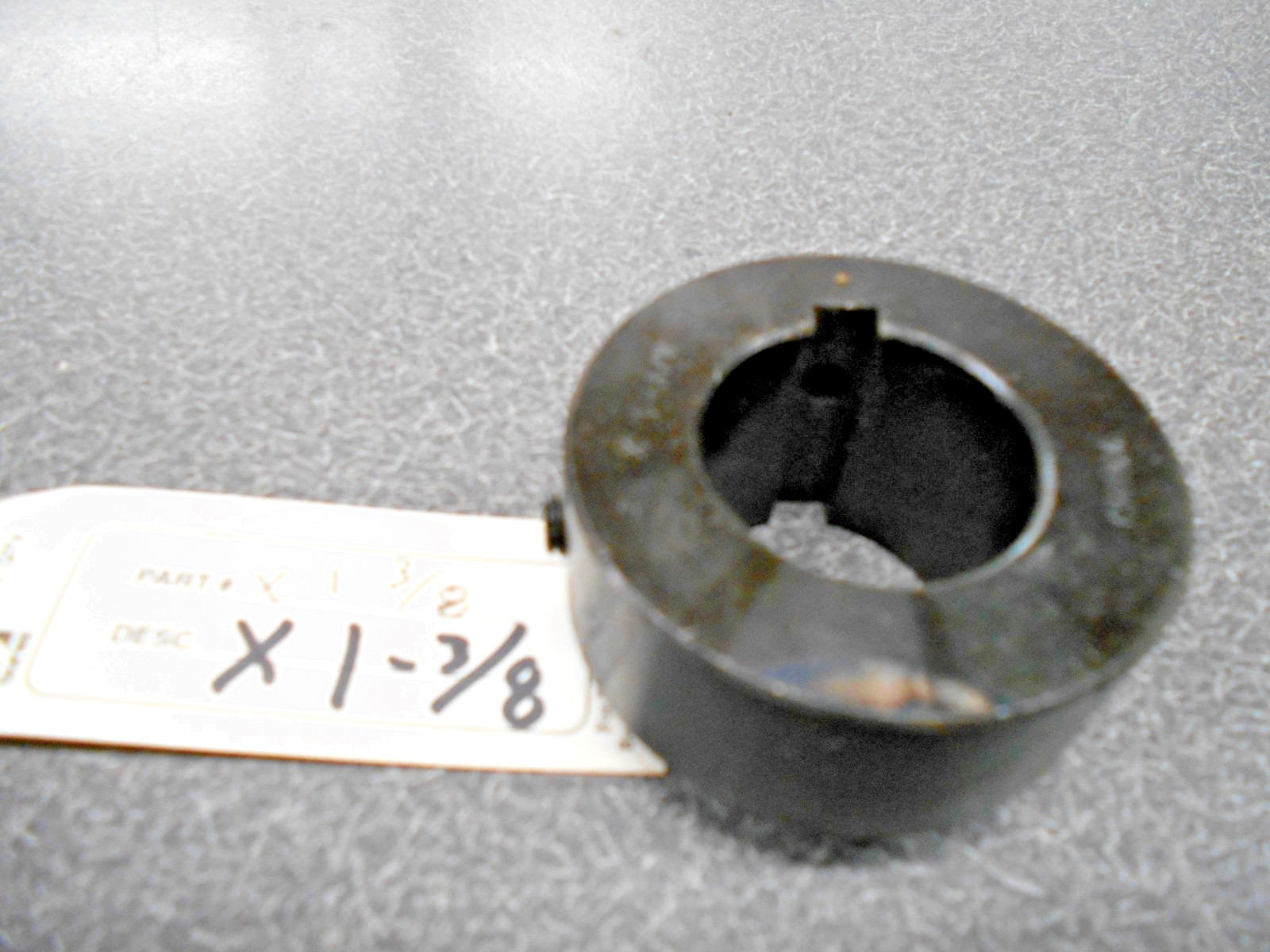 Weld-On Hub, Series X 1-3/8. Round Bore. Burns/Tisco. NOS! X1-3/8