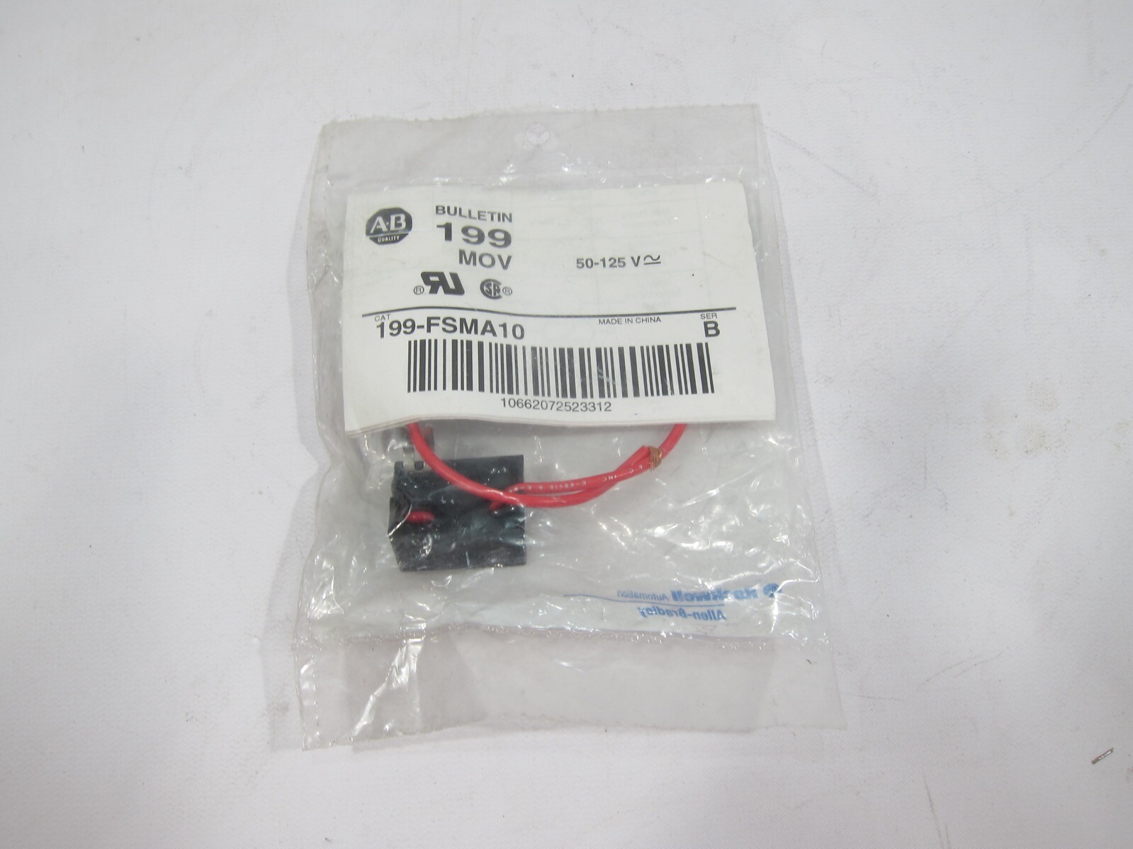 New Allen Bradley 199-FSMA10 Ser B Surge Suppressor 199FSMA10