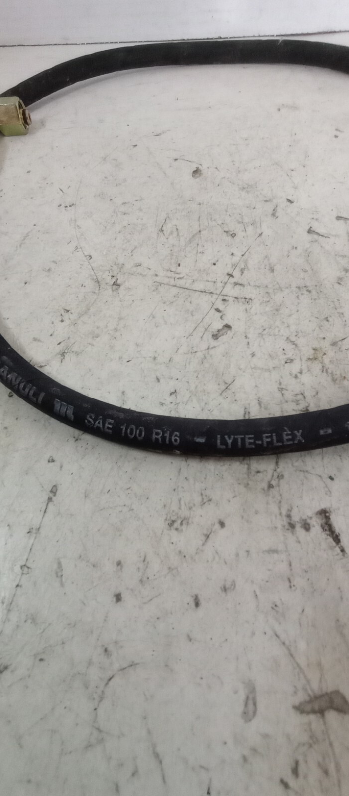 Manuli SAE 100 R16 LYTE-Flex 1/4 45″ Long DN6 WR 350 BAR
